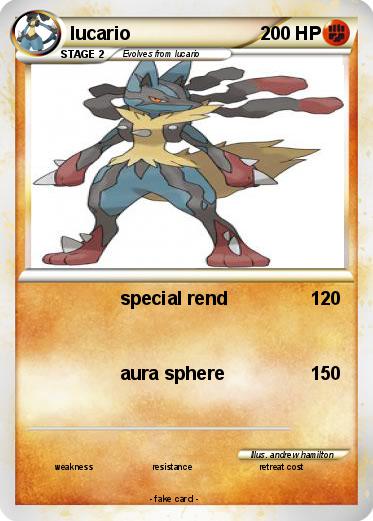 Pokemon lucario