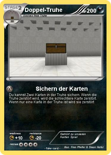 Pokemon Doppel-Truhe