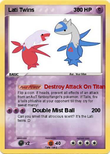 Pokemon Lati Twins                          300