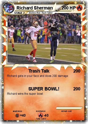 Pokemon Richard Sherman