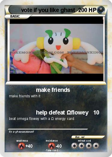 Pokemon vote if you like ghast