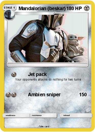 Pokemon Mandalorian (beskar)