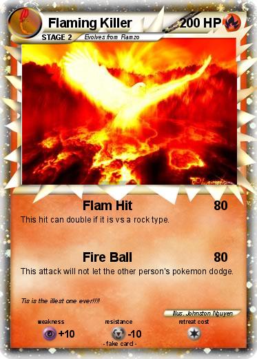 Pokemon Flaming Killer