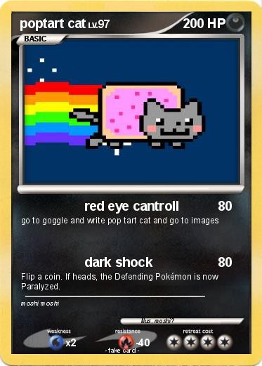 Pokemon poptart cat