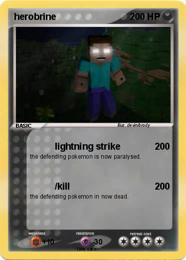 Pokemon herobrine