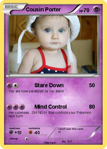 Pokemon Cousin Porter