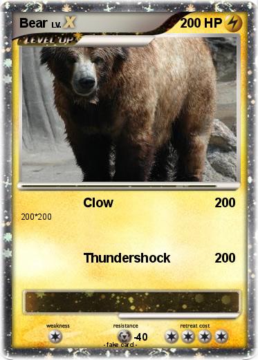 Pokemon Bear