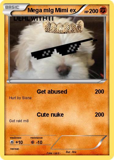 Pokemon Mega mlg Mimi ex
