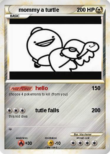 Pokemon mommy a turtle