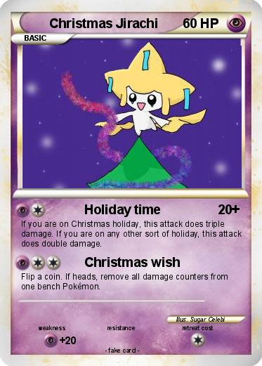 Pokemon Christmas Jirachi