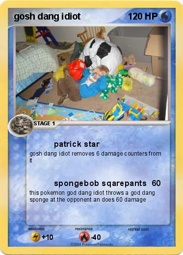 Pokemon gosh dang idiot