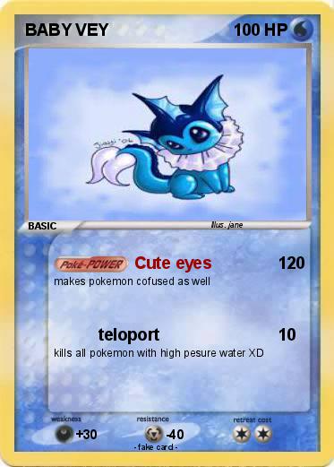 Pokemon BABY VEY