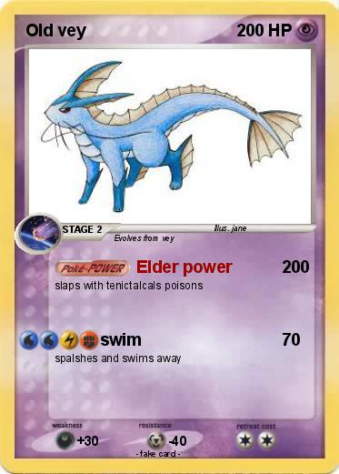 Pokemon Old vey