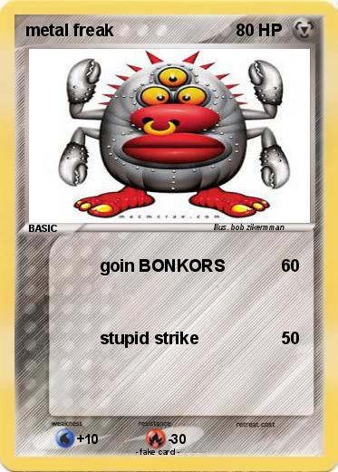Pokemon metal freak