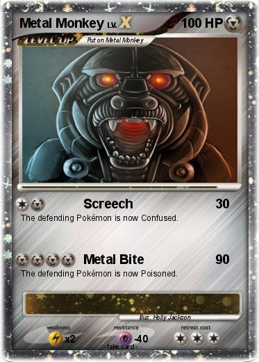 Pokemon Metal Monkey