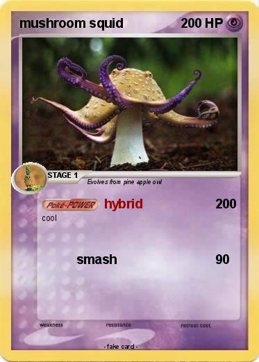 Pokemon mushroom squid