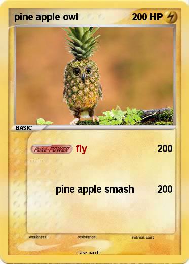 Pokemon pine apple owl