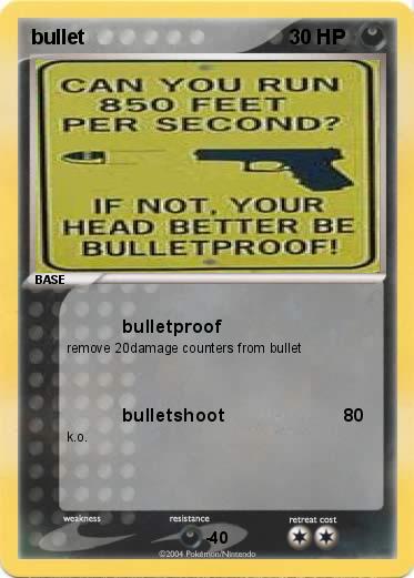 Pokemon bullet