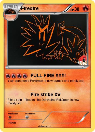Pokemon Fireotre