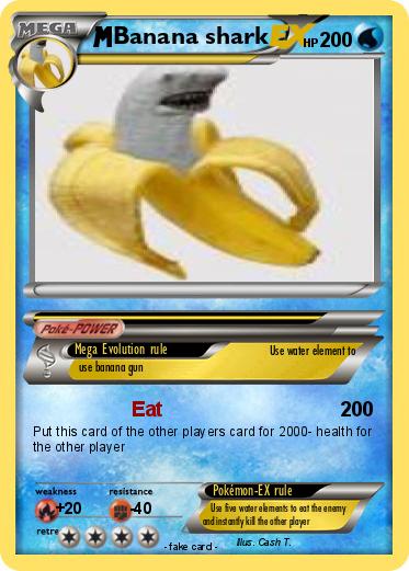 Pokemon Banana shark