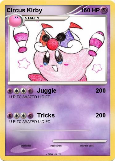 Pokemon Circus Kirby