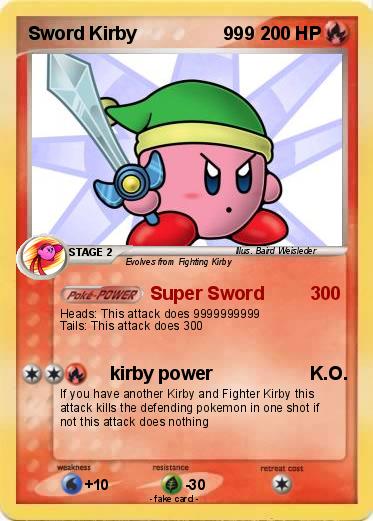 Pokemon Sword Kirby                 999