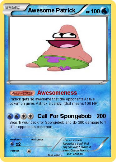 Pokemon Awesome Patrick