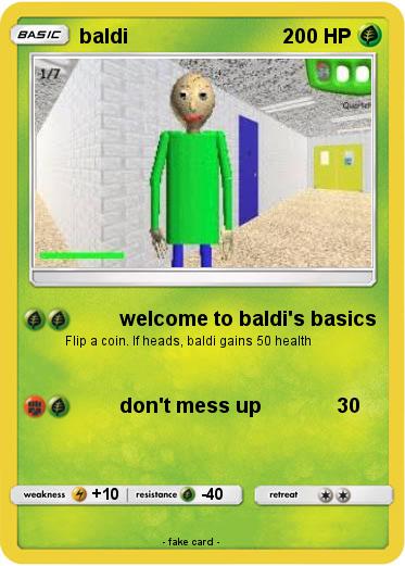 Pokemon baldi