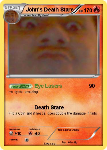 Pokemon John's Death Stare