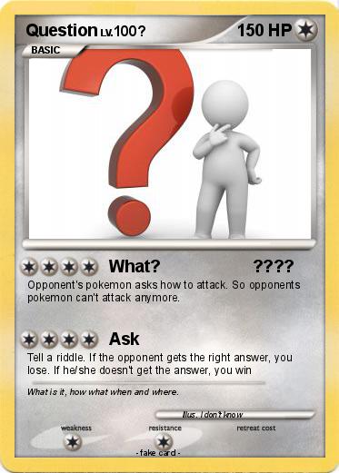 Pokemon Question