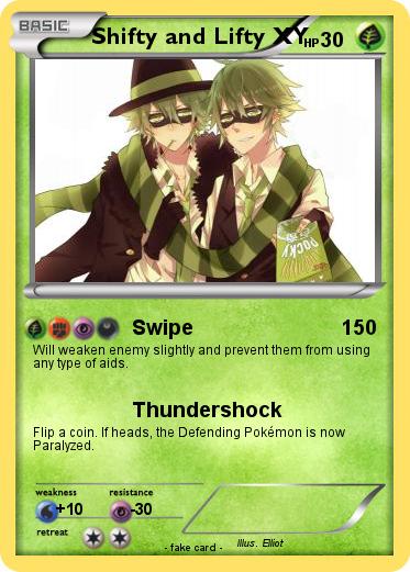 Pokemon Shifty and Lifty XY