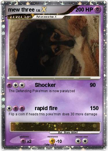 Pokemon mew three