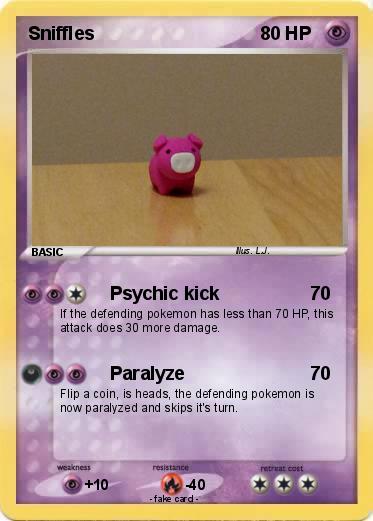 Pokemon Sniffles
