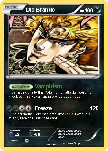 Pokemon Dio Brando