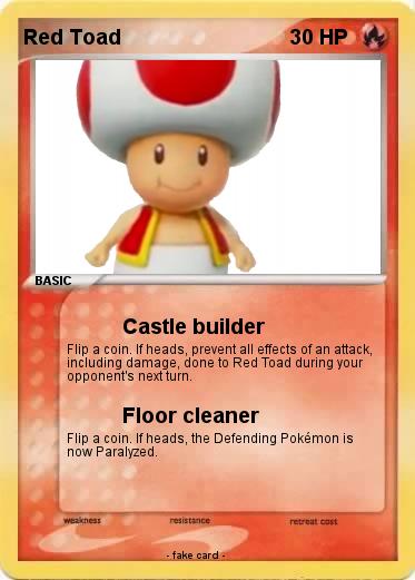 Pokemon Red Toad