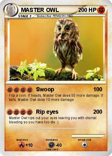 Pokemon MASTER OWL