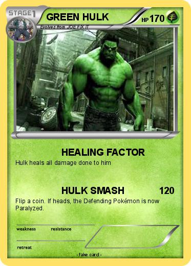 Pokemon GREEN HULK