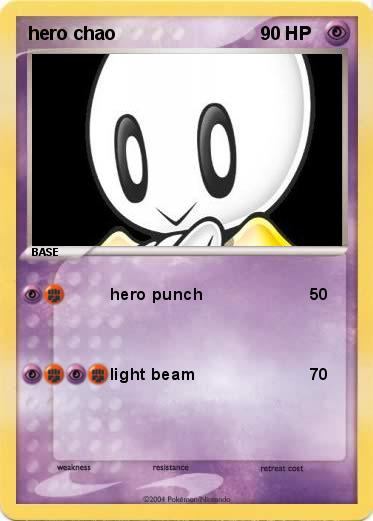Pokemon hero chao