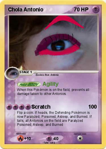 Pokemon Chola Antonio