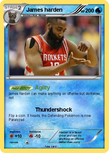 Pokemon James harden