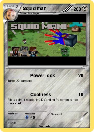 Pokemon Squid man