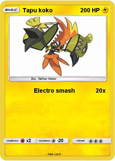 Pokemon Tapu koko