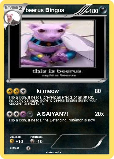 Pokemon beerus Bingus