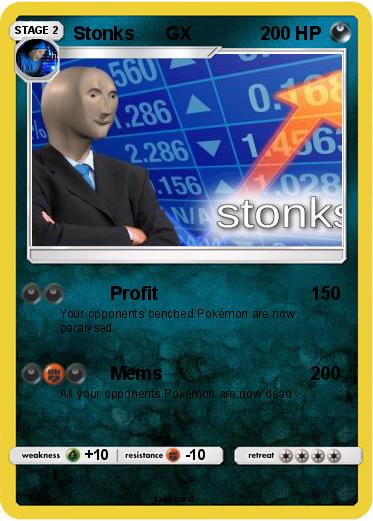 Pokemon Stonks      GX