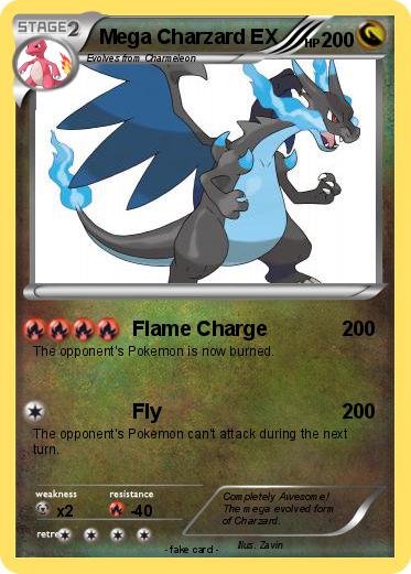 Pokemon Mega Charzard EX