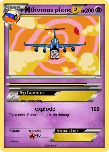 Pokemon thomas plane