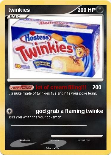 Pokemon twinkies