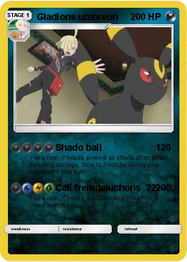Pokemon Gladions umbreon