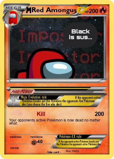 Pokemon Red Amongus
