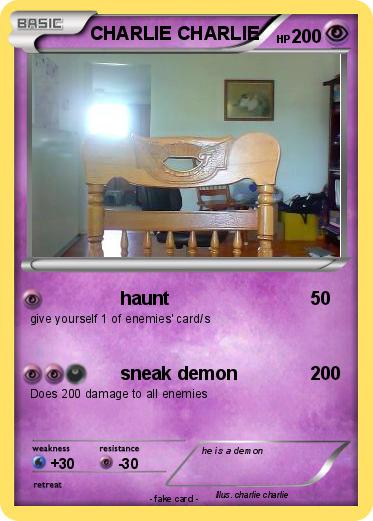 Pokemon CHARLIE CHARLIE